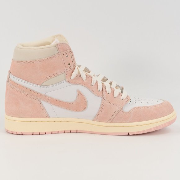 Air Jordan 1 Retro High OG 'Washed Pink' FD2596-600 Suede Leather Sneakers - Picture 2 of 8
